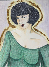 Load image into Gallery viewer, Kiki in Curls Fine Art Original
