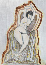 Load image into Gallery viewer, Kiki in the Draped Chair - SOLD OUT
