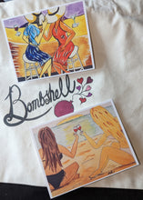 Load image into Gallery viewer, Five &#39;o&#39; Clock Beach Bombshell Art Greeting Card
