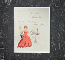 Load image into Gallery viewer, Sophia Loren Starlet Pinup Retro Greeting Card Series
